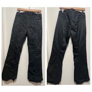 Metropolis Couloir Women’s Ski Pants Sz 6 Black front and leg zipper Embellished